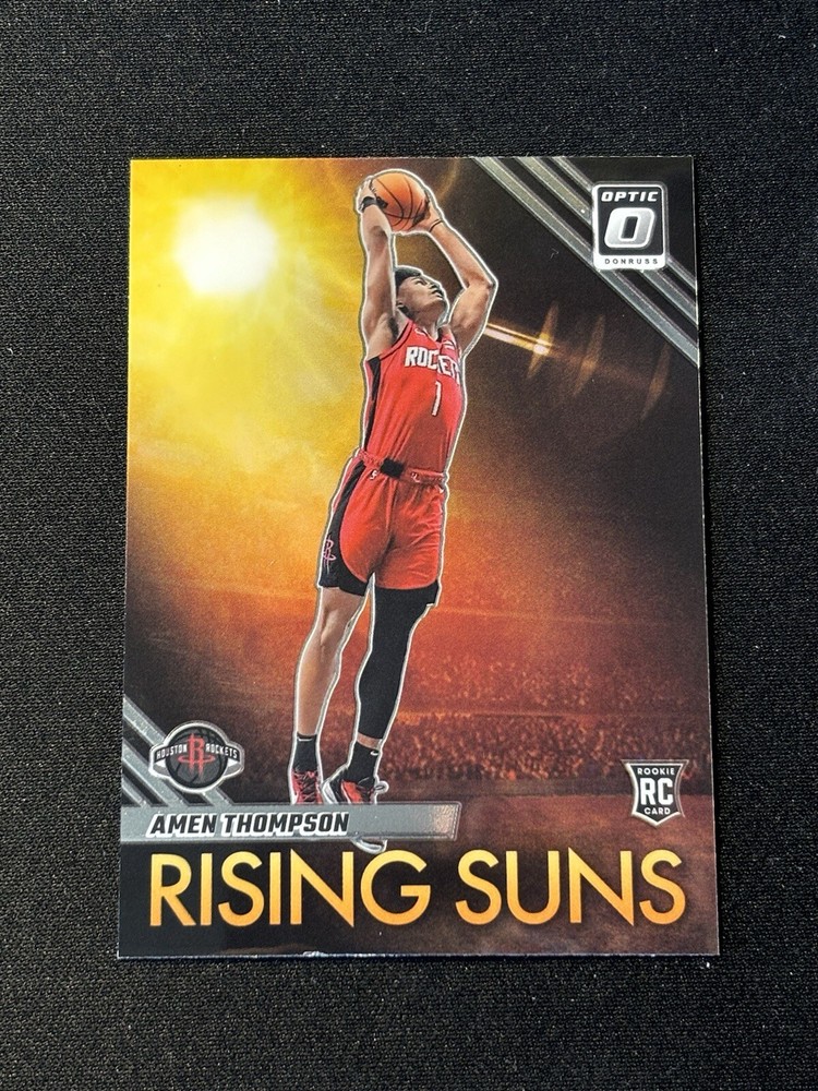2023-24 Donruss Optic Amen Thompson RC Rising Suns Basketball Card