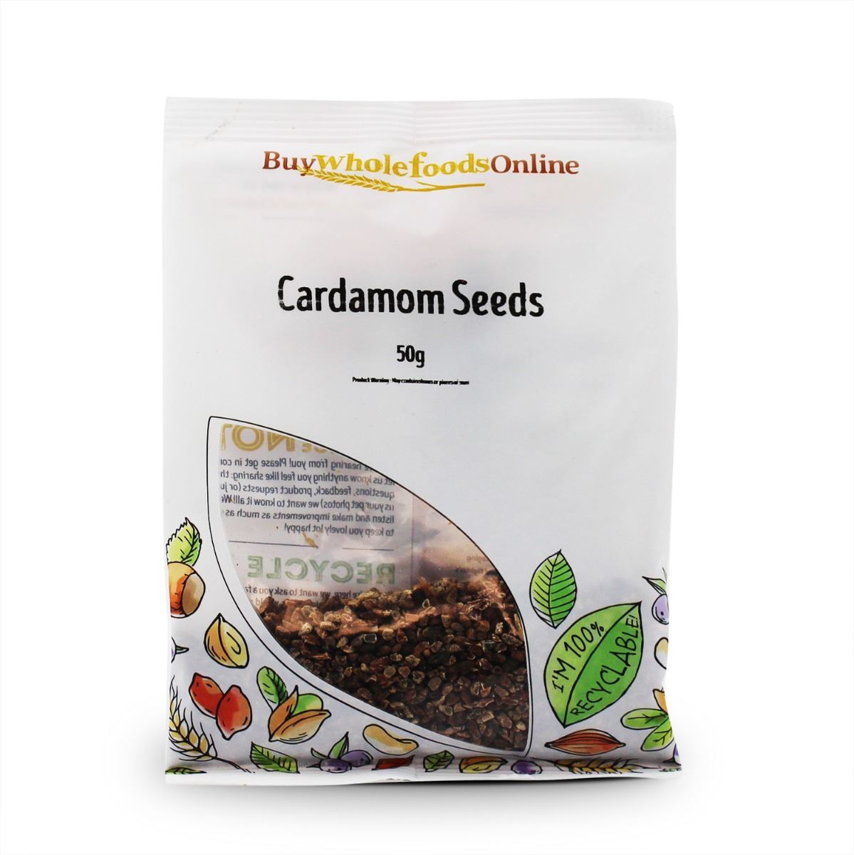 Cardamom Seeds 50g | BWFO | Free UK Mainland P&P
