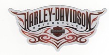 Harley Davidson Bar and Shield WHITE CREST Sticker OEM Part HAR434  4.5 Inches 