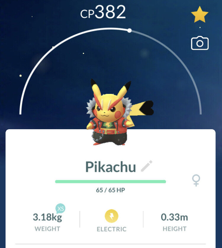 Lucky Shiny Pikachu Libre! It's a Christmas Miracle! :) : r/pokemongo