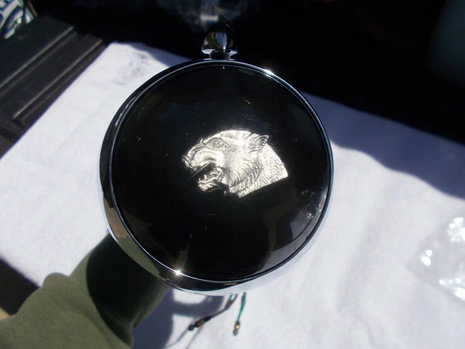 Conjunto de señal de empuje y giro de bocina restaurada Jaguar XK120 (Manette) Foto 3 de 4