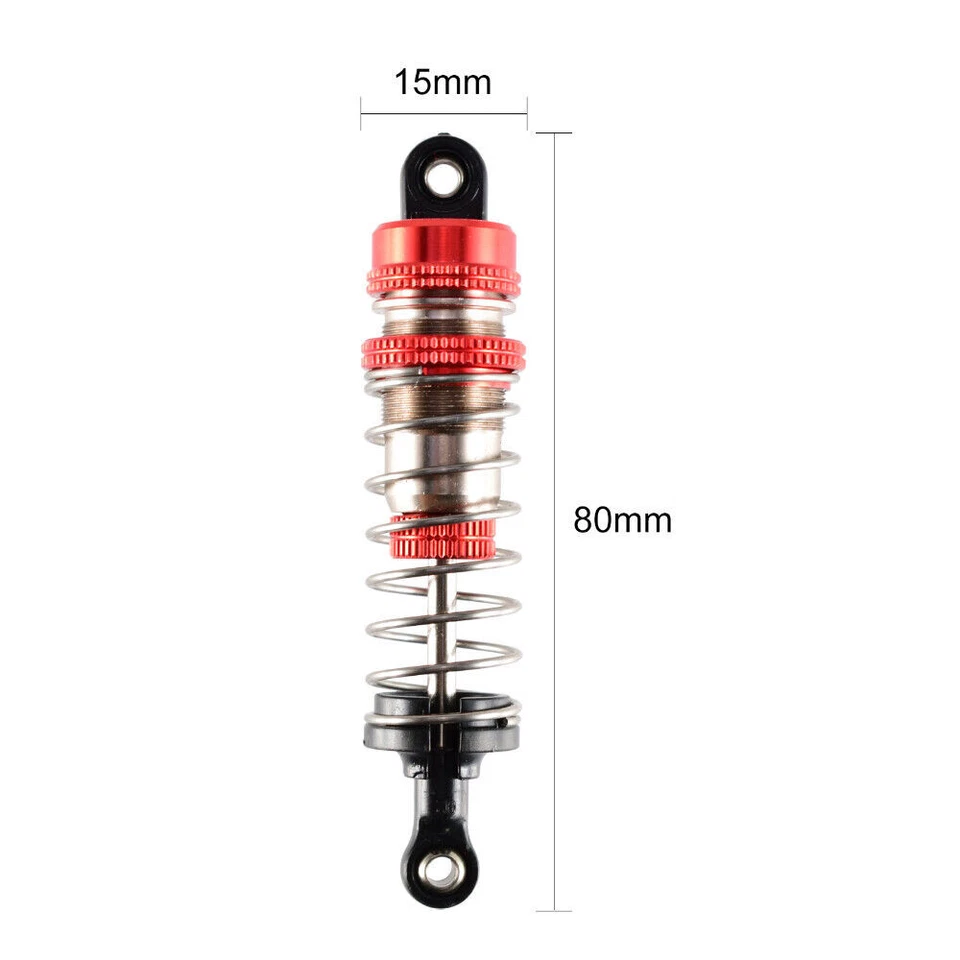 Metal Shock Damper For Wltoys 144001 1/14 4WD High Speed Racing RC Car Vehicle - Image 4 of 4