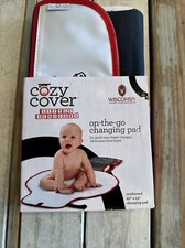 University of Wisconsin-Madison Cozy Cover on-the-go Changing Pad Cushioned NEW