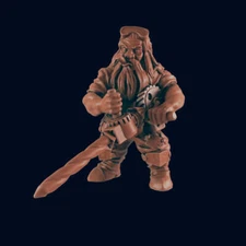 Dr. Jekyell - Bolts and Brimstone - Minis - EC3D - Cyber Punk - SciFi RPG