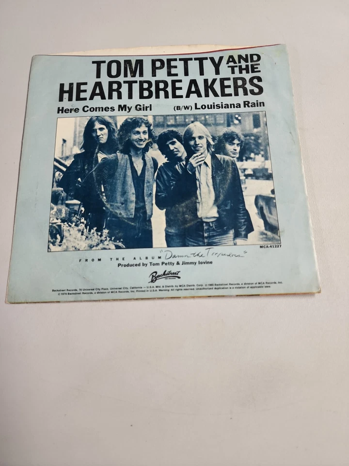 Tom Petty - Here Comes My Girl -  RECORD SLEEVE ONLY (45RPM 7”) (SLV36) Foto 2 de 3