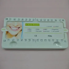 Orthodontic MBT bracket MIM monoblock bracket 3 4 5 with hook  0.022"  10 kits