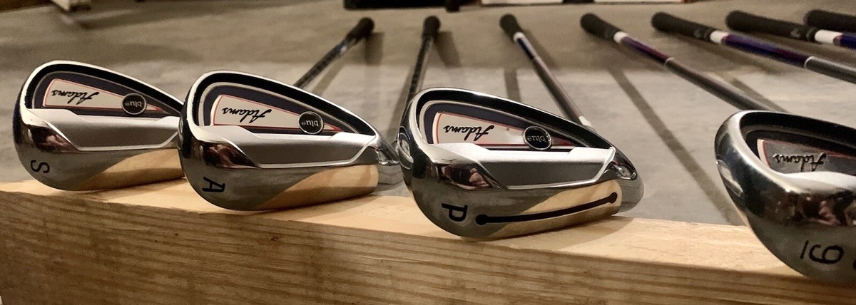 Adams Golf Club Set + Extras ~ Blue ~ Lite Flex ~ Left Handed