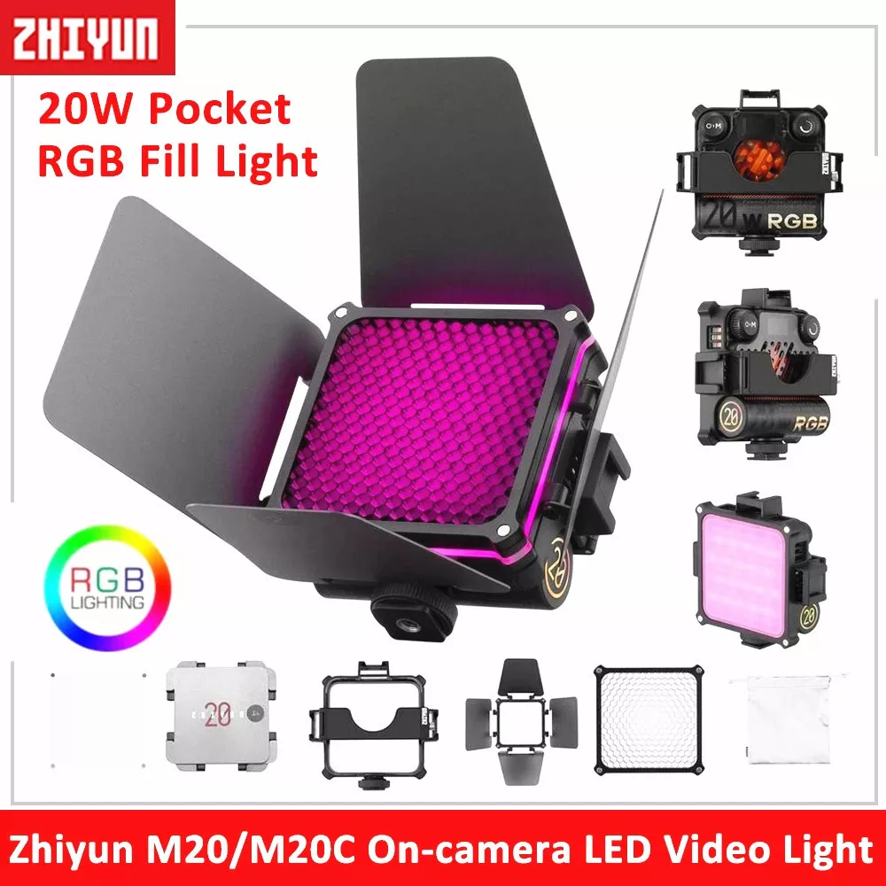 ZHIYUN FIVERAY M20C Combo RGB Video Light  