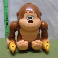 ACROBATIC TUMBLING MONKEY broken somersault gorilla Illco Toys battery operated