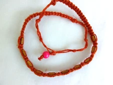 HEMP SURFER SUP BOHO BRAIDED HIPPIE  NECKLACE 27" Unisex  Macrame USA Seller New