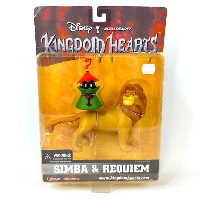 Disney Kingdom Hearts Simba & Requiem Figure Set Series 2 Mirage 2002 Sealed