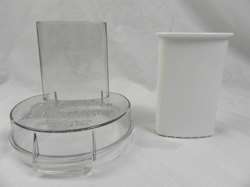 Cuisinart Little Pro Plus Food Processor Lid Chute Pusher DLC-504TX Replacements - Picture 2 of 9