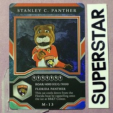 STANLEY C. PANTHER  2021-22  UD  MVP  Mascots Gaming Cards #M-13 Florida Panther