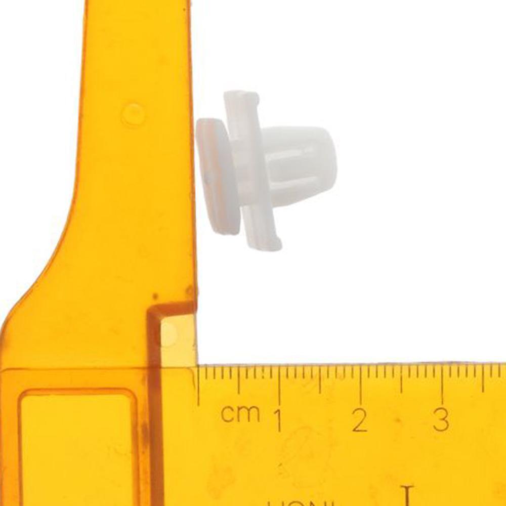 50Pcs White Plastic Shield Car Grill Hood Shield For Car eBay