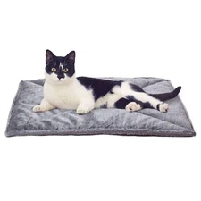 Furhaven ThermaNAP Self-Warming Cat Bed for Indoor Cats & Small Dogs, Washabl...