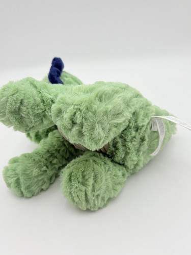 Carters Green Dinosaur Plush Just One You Triceratops Blue Stuffed Toy - Picture 6 of 8