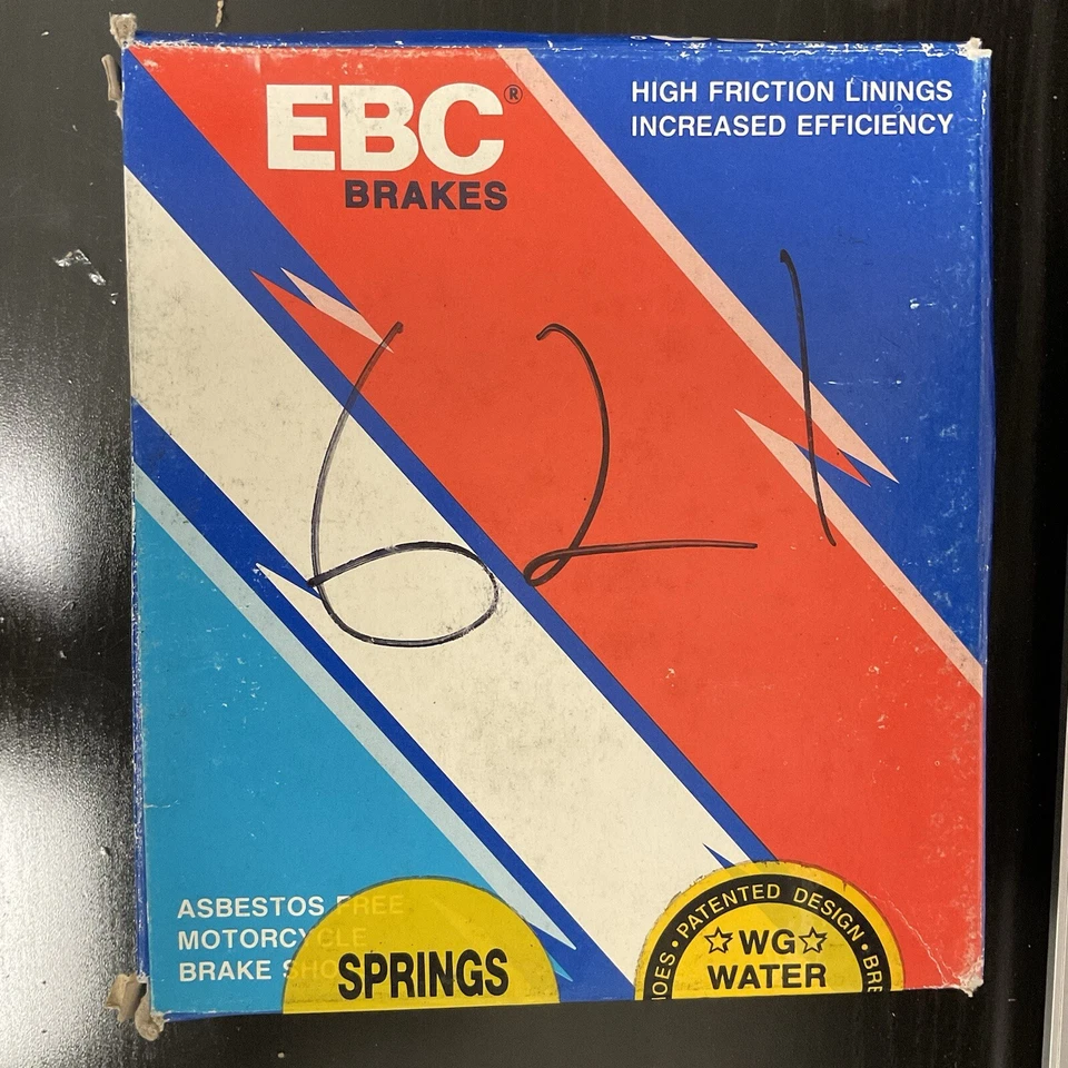Zapatas de freno NOS Ebc para: 81-82 Suzuki RM250 RM465 EBC621G Foto 2 de 2