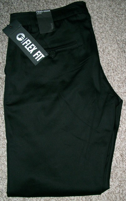 Mens FRIED DENIM Flex Fit 4 Pocket Stretch & Comfort Black Jeans NWT 36x32 $60 | eBay