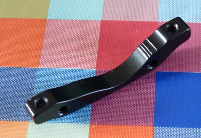Unbranded 160mm IS post-mount disc brake adapter (10.1)