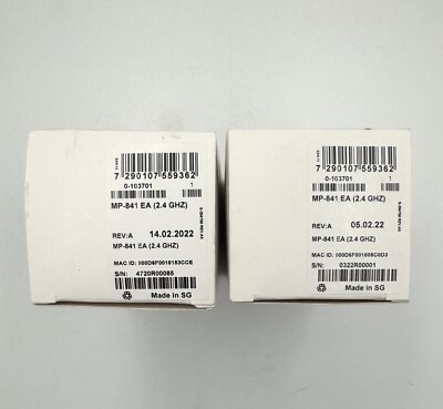 Visonic MP-841 2.4GHz Extra Long Pet Immune PIR Motion Detector New - Lot of 2pc