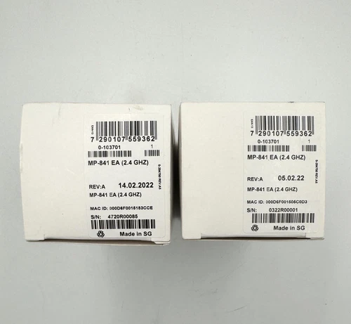 Visonic MP-841 2.4GHz Extra Long Pet Immune PIR Motion Detector New - Lot of 2pc