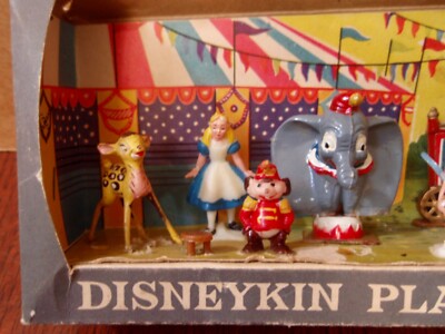 Vintage 1961 Marx Toys Walt Disney Disneykins Dumbo Circus