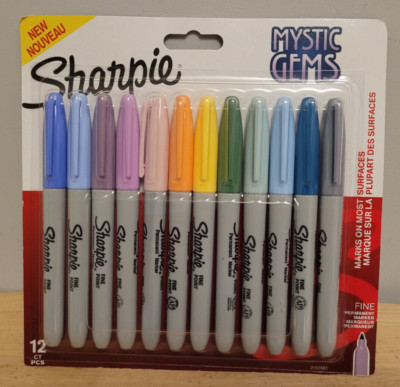 Sharpie Permanent Marker Mystic Gems 12er Pack 2157681. Nagelneu und versiegelt.