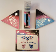 Lottie London X Harley Quinn Eyeshadow Lipstick Eyeliner Gems  Bundle NEW