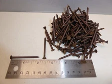 #10 x 2" Silicon Bronze Ring Nail VINTAGE Made in USA Qty of 144