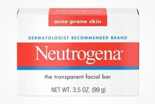 Neutrogena the transparent  Facial Cleansing Bar For Acne-Prone Skin - 3.5oz