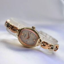 Seiko 1578 Solar Ladies Watch Timepiece Pink ...