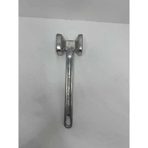 Aluminium Vintage COOKS CLUB Fleischklopfer/Hammer 10" Küchenwerkzeug - Bild 1 von 4
