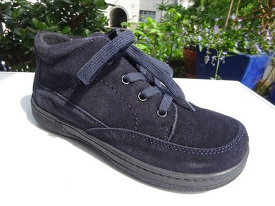 Helvesko women's shoes boots suede blue Swiss made size 37 New