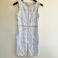 Maggy London size M lace midi cocktail lace dress
