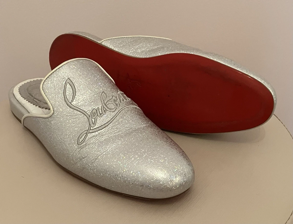 Christian Louboutin Silver Heels for Women for sale | eBay