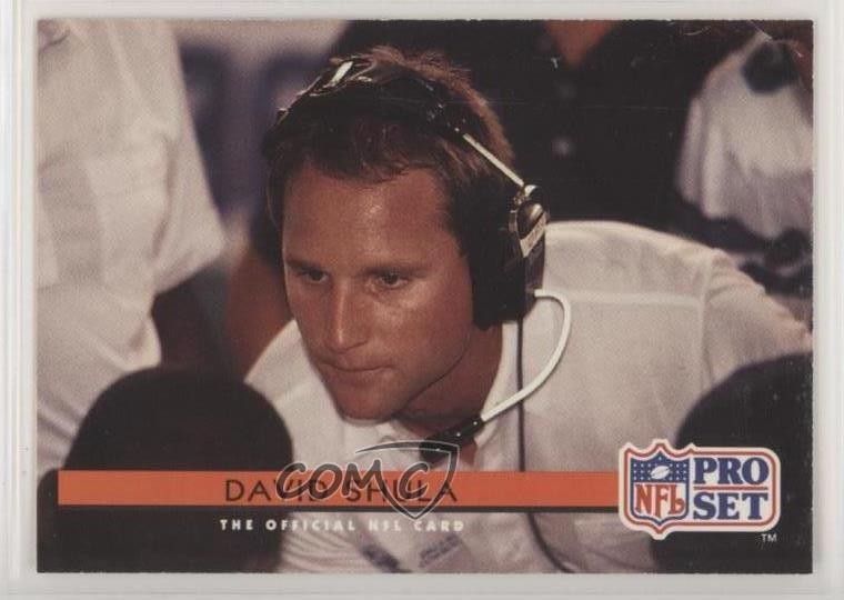 1992 Pro Set David Shula #135 Rookie RC nz8