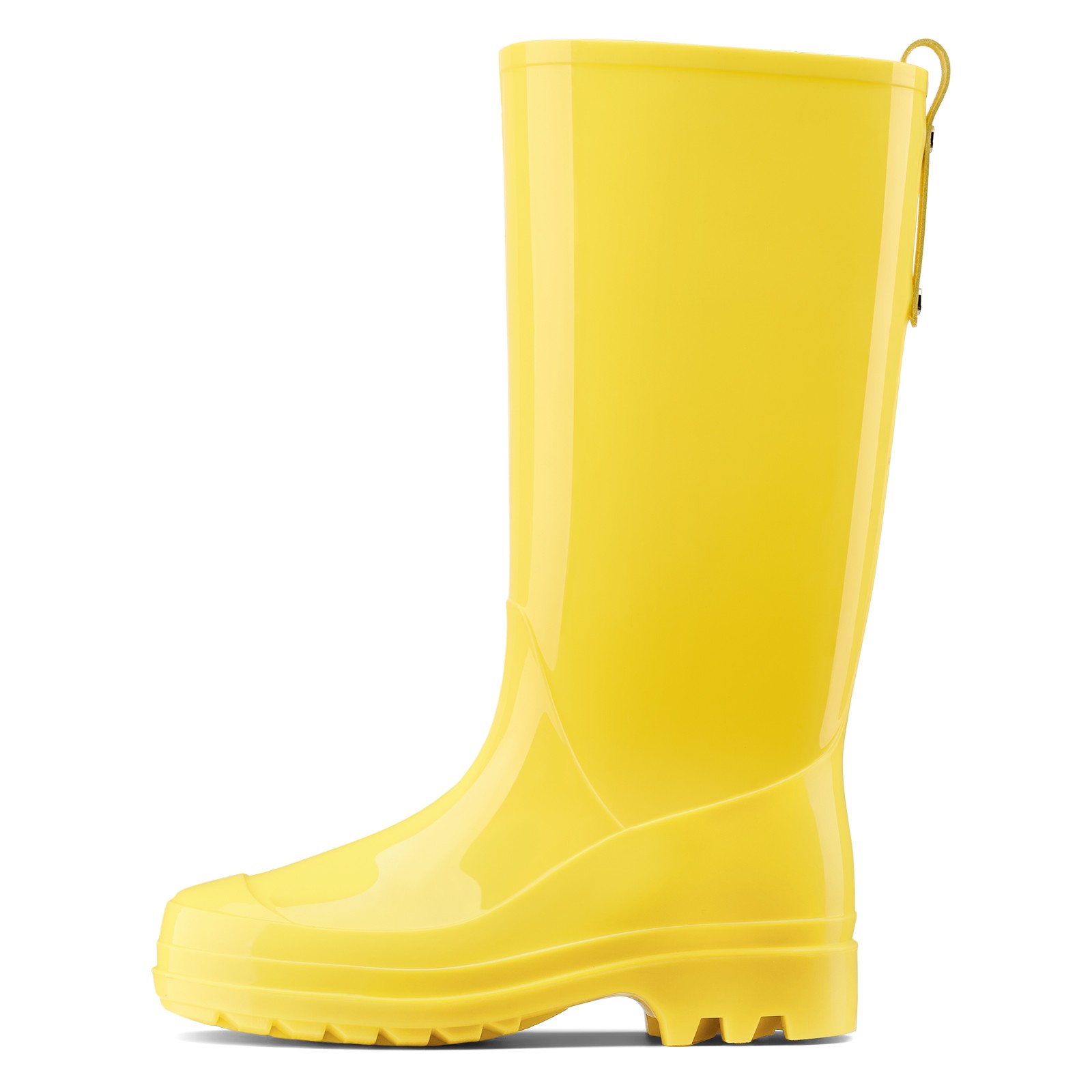 HISEA Women's Knee High Rain Boots Waterproof Wellies Non-Slip Garden Work Boots