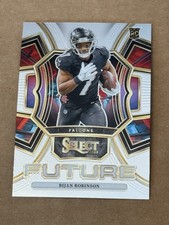 2023 Panini Select Bijan Robinson Future Insert Rookie Card FUT-BRO Falcons RC
