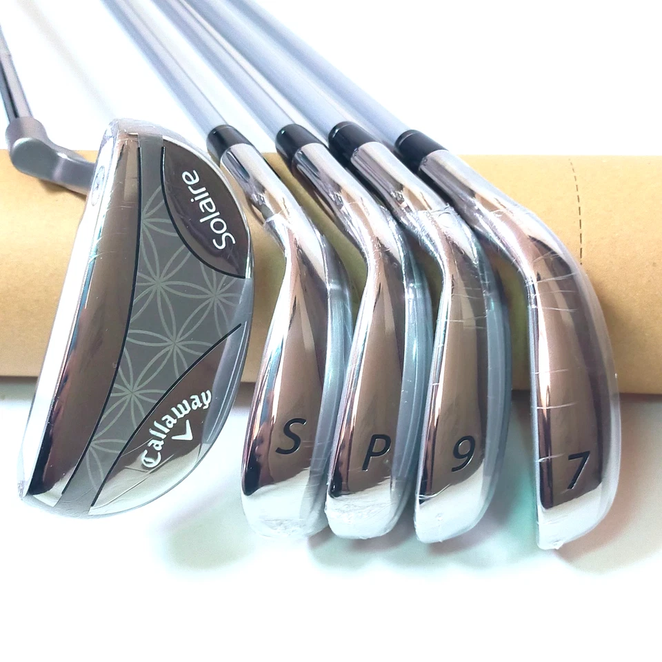 Callaway Ladies Solaire 8-Piece RH Golf Club Set – No Bag – Driver, Woods, Irons - Image 3 of 4