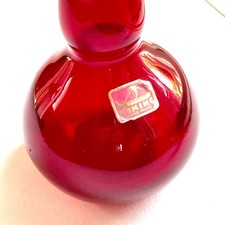 Red Glass Vases for sale | eBay