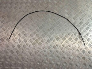 BMW 5 F10 Engine Boonet Lock Cable 7255801 2.00 Petrol 2013 33489257