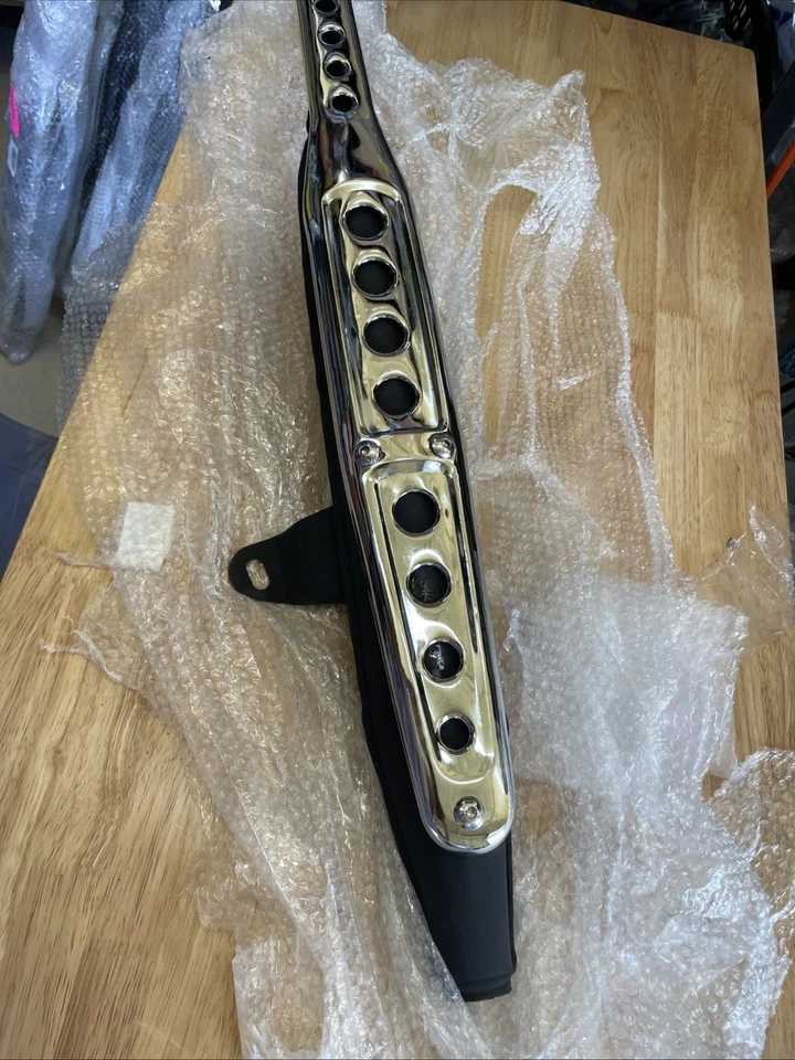 Sistema de tubo silenciador de escape para bicicleta de trail Honda CT70 Dirt Pit Bike Foto 2 de 4