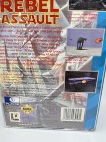 Sega CD Game Star Wars Rebel Assault CIB Complete In Box Great Shape !