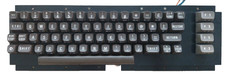 Commodore C64 brown keyboard. Tested B2