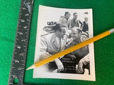 Vintage Photo Race Car Drivers Johnnie Parsons and Tommy Hinnershitz Circa 1950