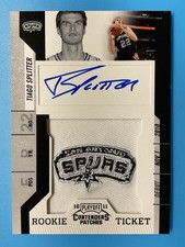 2010-11 Panini Contenders Patches #194 Tiago Splitter RC Rookie Ticket Auto