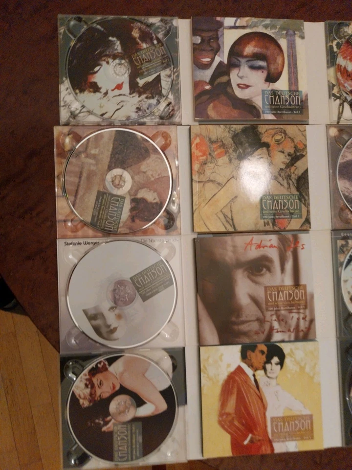 Das Deutsche Chanson und seine Geschichte,100 Jahre, 4Teile, 12 CD,neuwertig - Bild 4 von 4