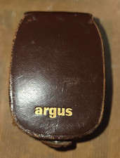 Vintage ARGUS L3 Light Exposure Meter, w/Leather case, made in West Germany.