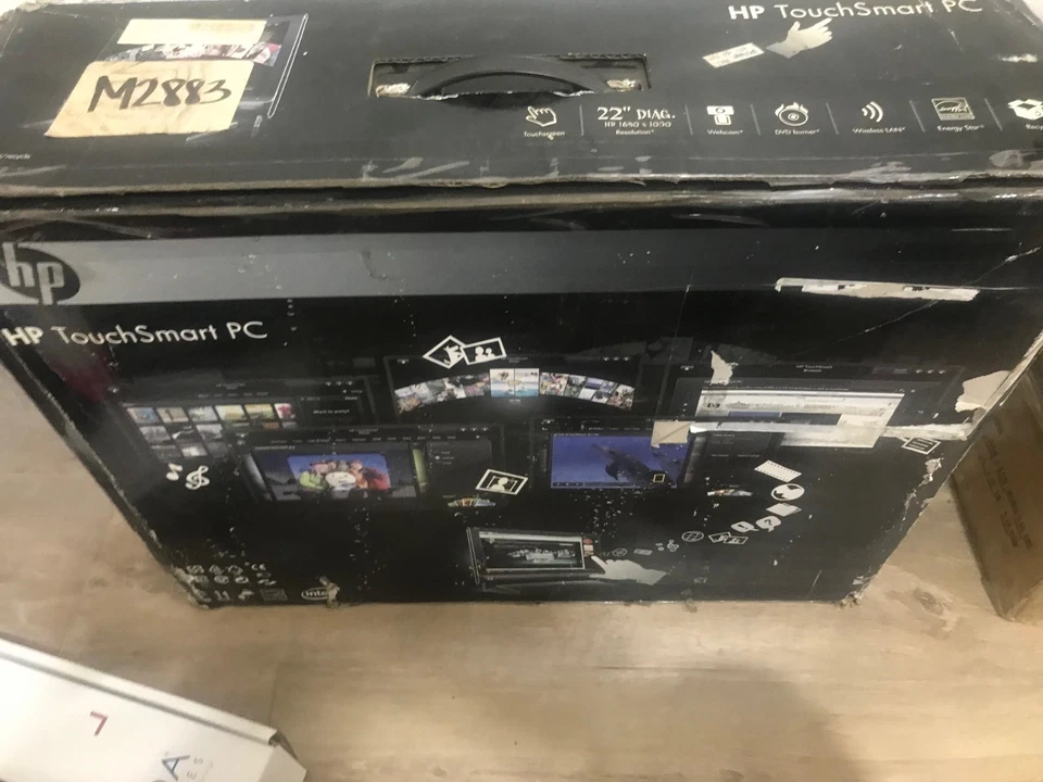 PC HP IQ504 TouchSmart - 2,0 GHz Core 2 Duo, 4 GB RAM, 320 GB HDD, Vista Foto 3 de 4