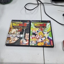 Dragon Ball Z Budokai Tenkaichi 2 & 3 PS2 CIB Black Label Complete Lot